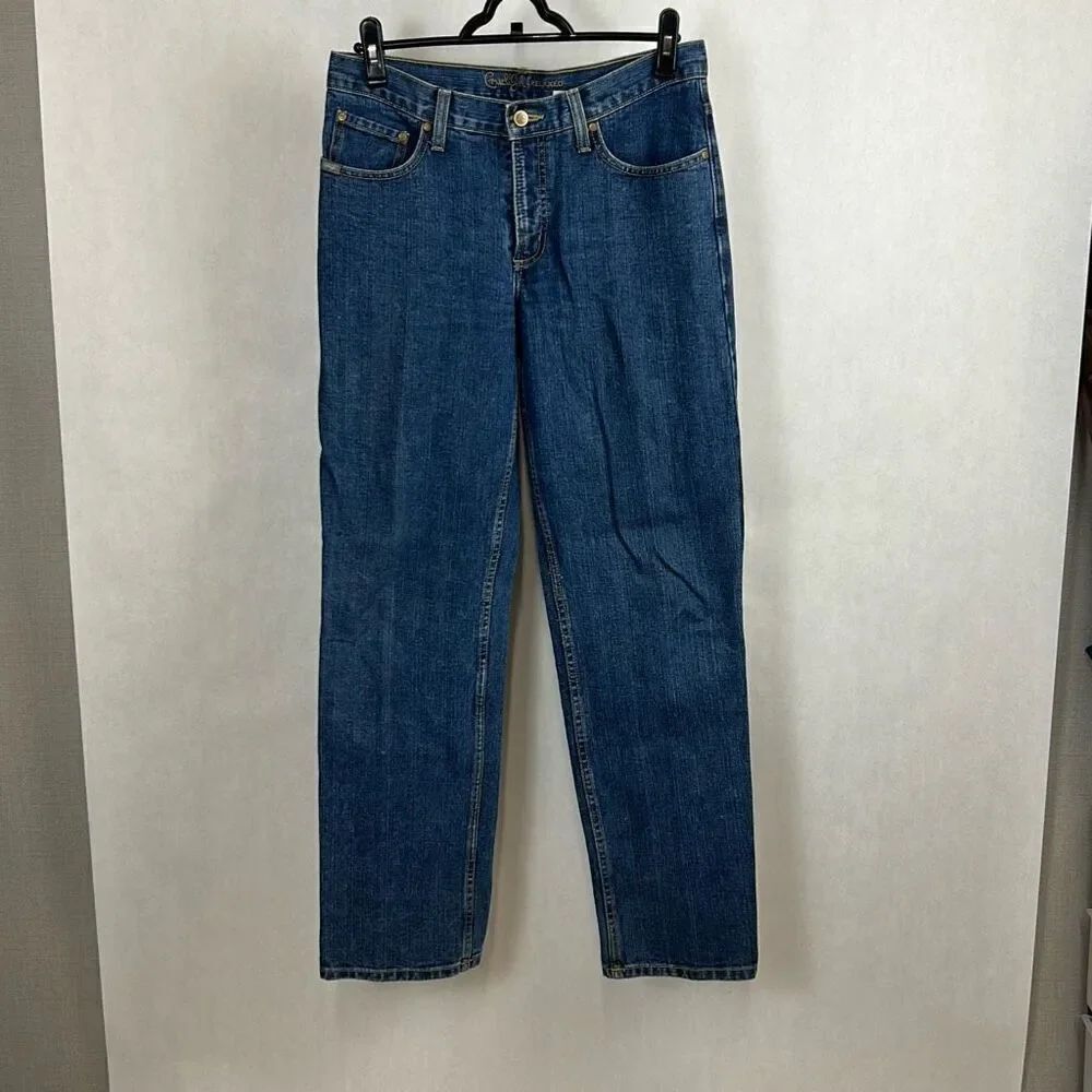 Cruel Girl Relaxed Denim Jeans Sz 09R, Waist Sz 30, 32" Inseam Western Cowgirl